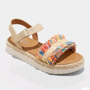 Girls' Andi Raffia Sandals - Art Class 13